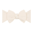 Baby Bling® The Original Knot soft nylon headband: White hair bowsBaby Bling BowsTAYLOR + MAX