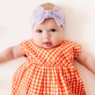 Baby Bling® The Original Knot soft nylon headband: White hair bowsBaby Bling BowsTAYLOR + MAX