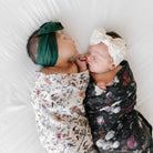 Baby Bling® The Original Knot soft nylon headband: White hair bowsBaby Bling BowsTAYLOR + MAX