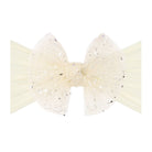 Baby Bling® Tulle FAB® soft nylon headband with tulle bow: Pleated Blush hair bowsBaby Bling BowsTAYLOR + MAX
