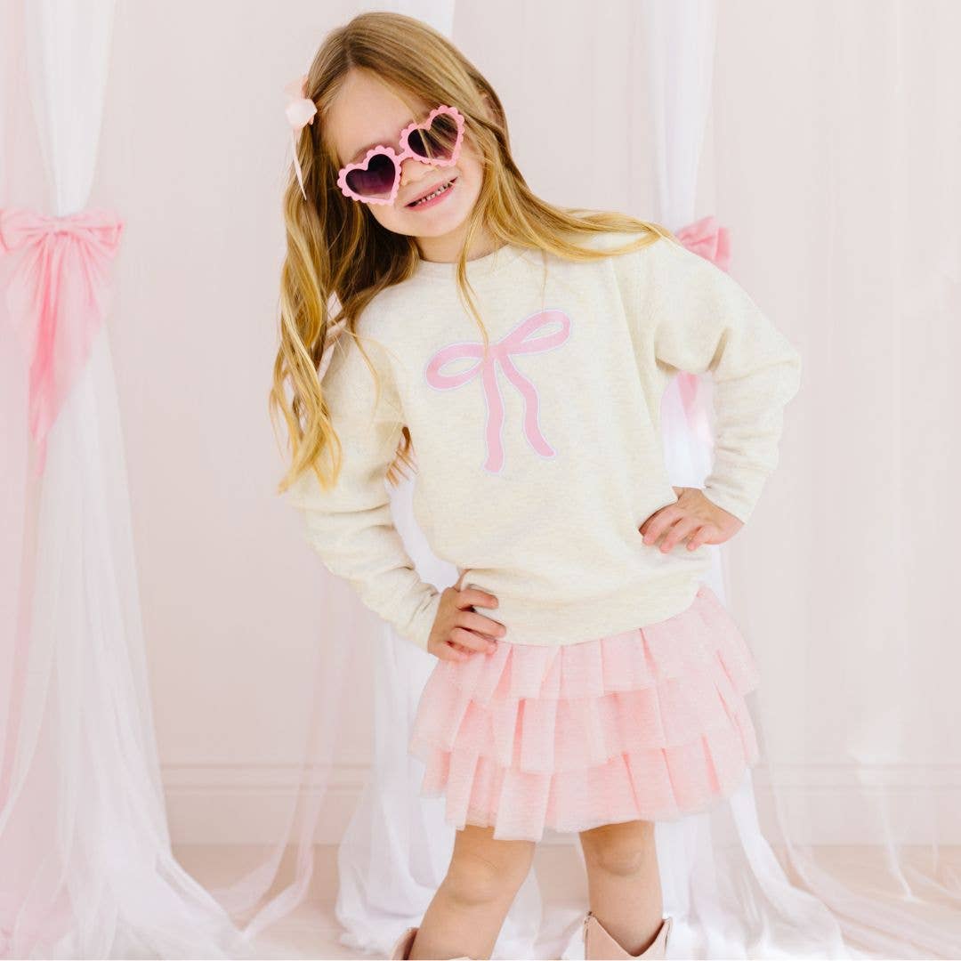 Ballet Bow Tiered Tutu - Kids Dress Up Skirt - Coquette Baby & Toddler ClothingSweet WinkTAYLOR + MAX