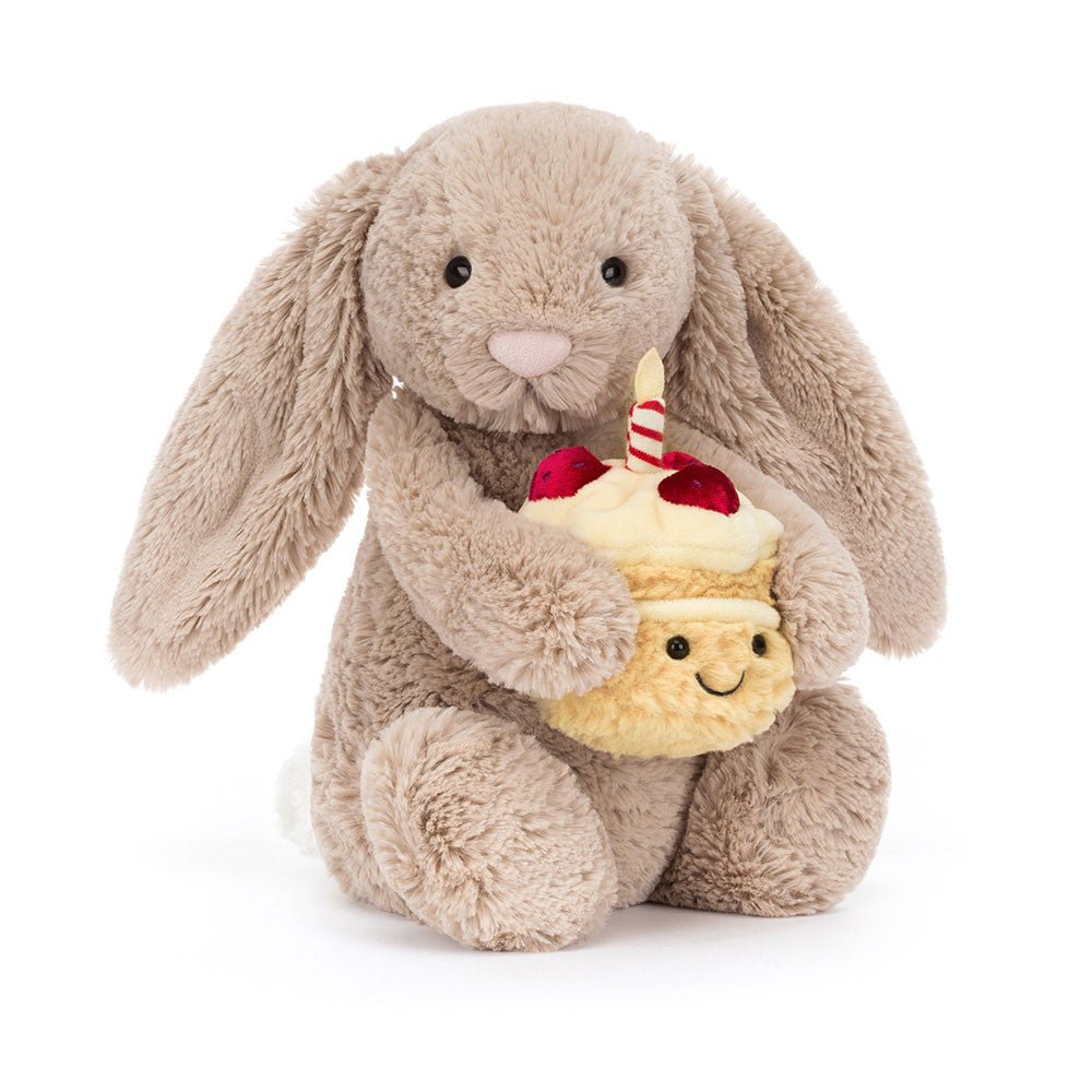 Bashful Beige Bunny Birthday PlushJellycatTAYLOR + MAX