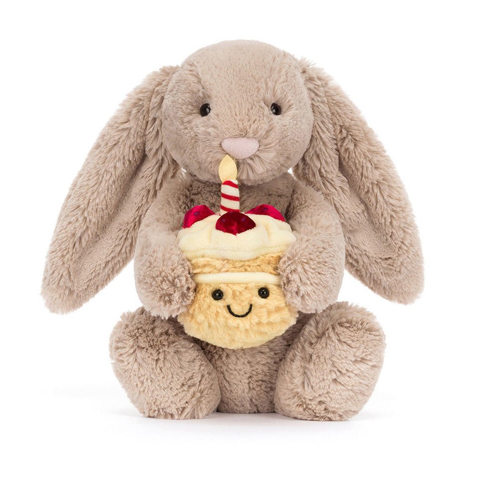 Bashful Beige Bunny Birthday PlushJellycatTAYLOR + MAX