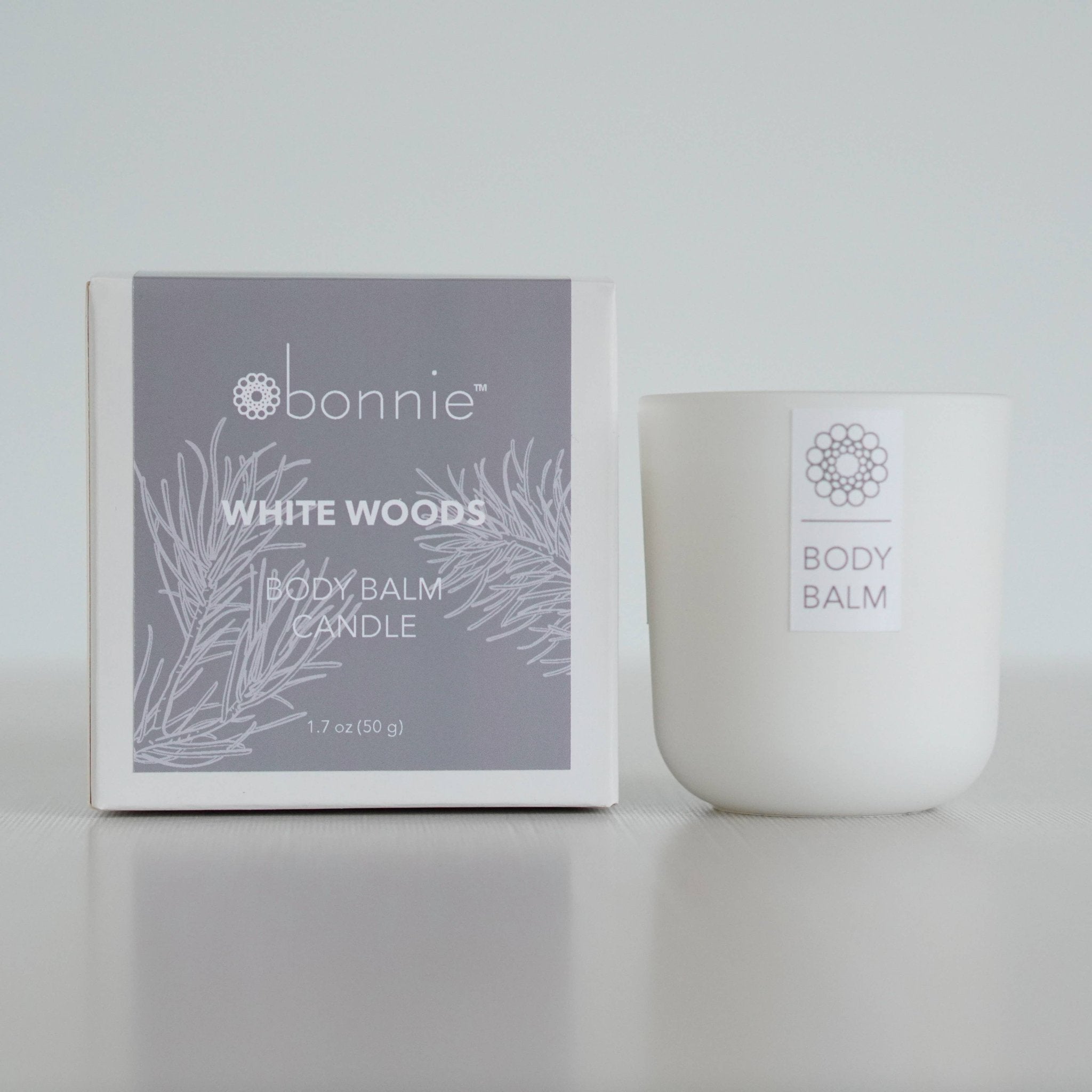 Body Balm Candle / White Woods (60 g) Lotion Candle CandlesBonnie SkincareTAYLOR + MAX