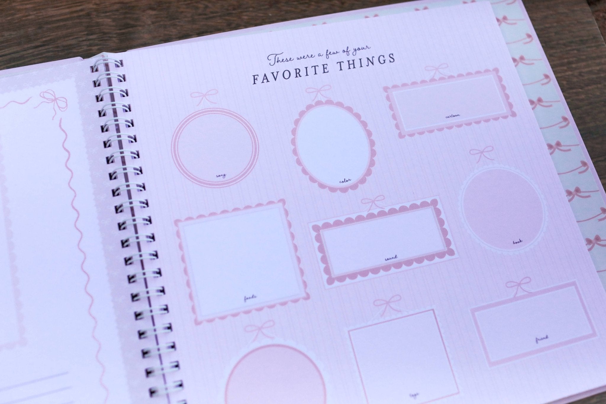 Bowkissed Blush Memory Book BooksLucy DarlingTAYLOR + MAX
