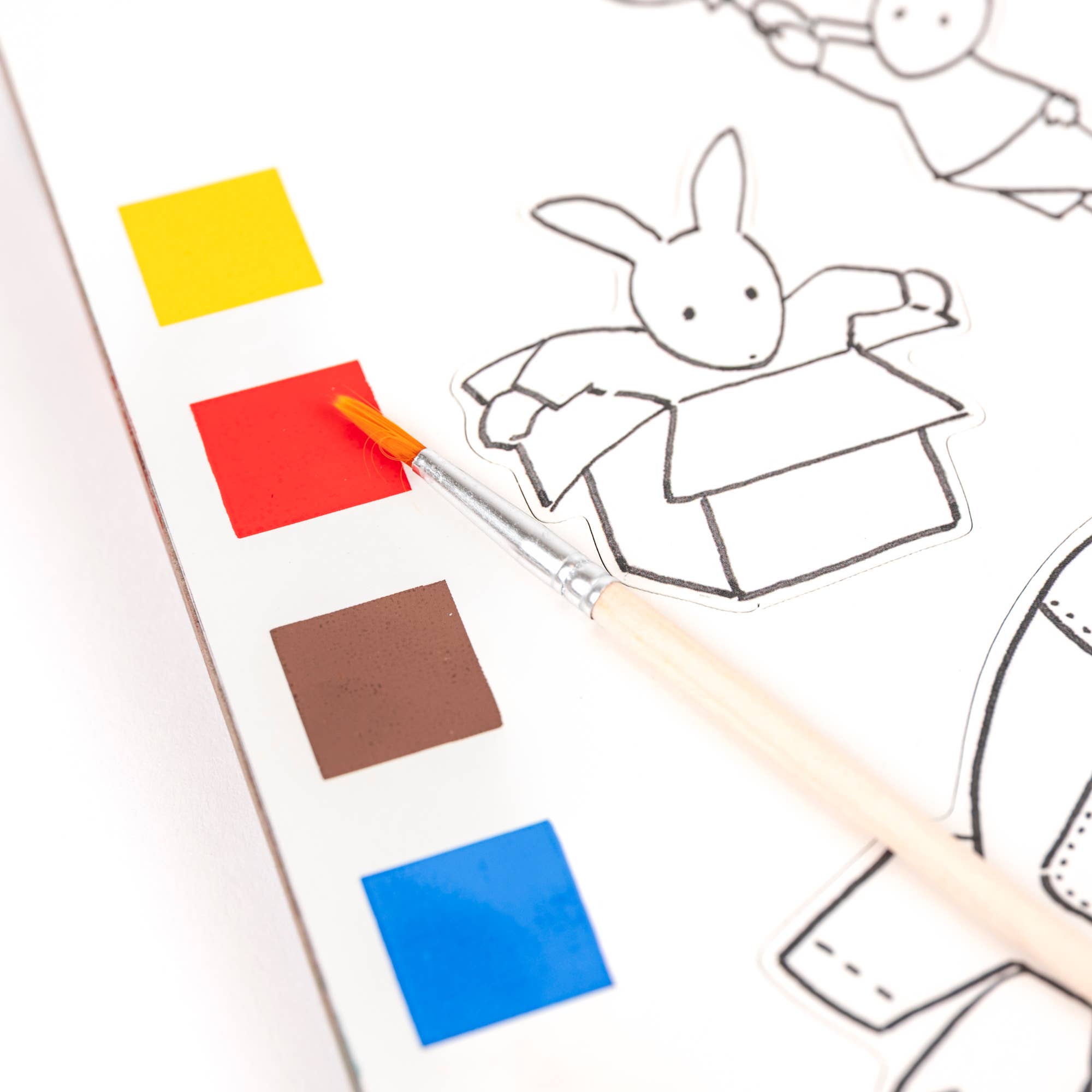 Bunny Magnets to Paint Egmont