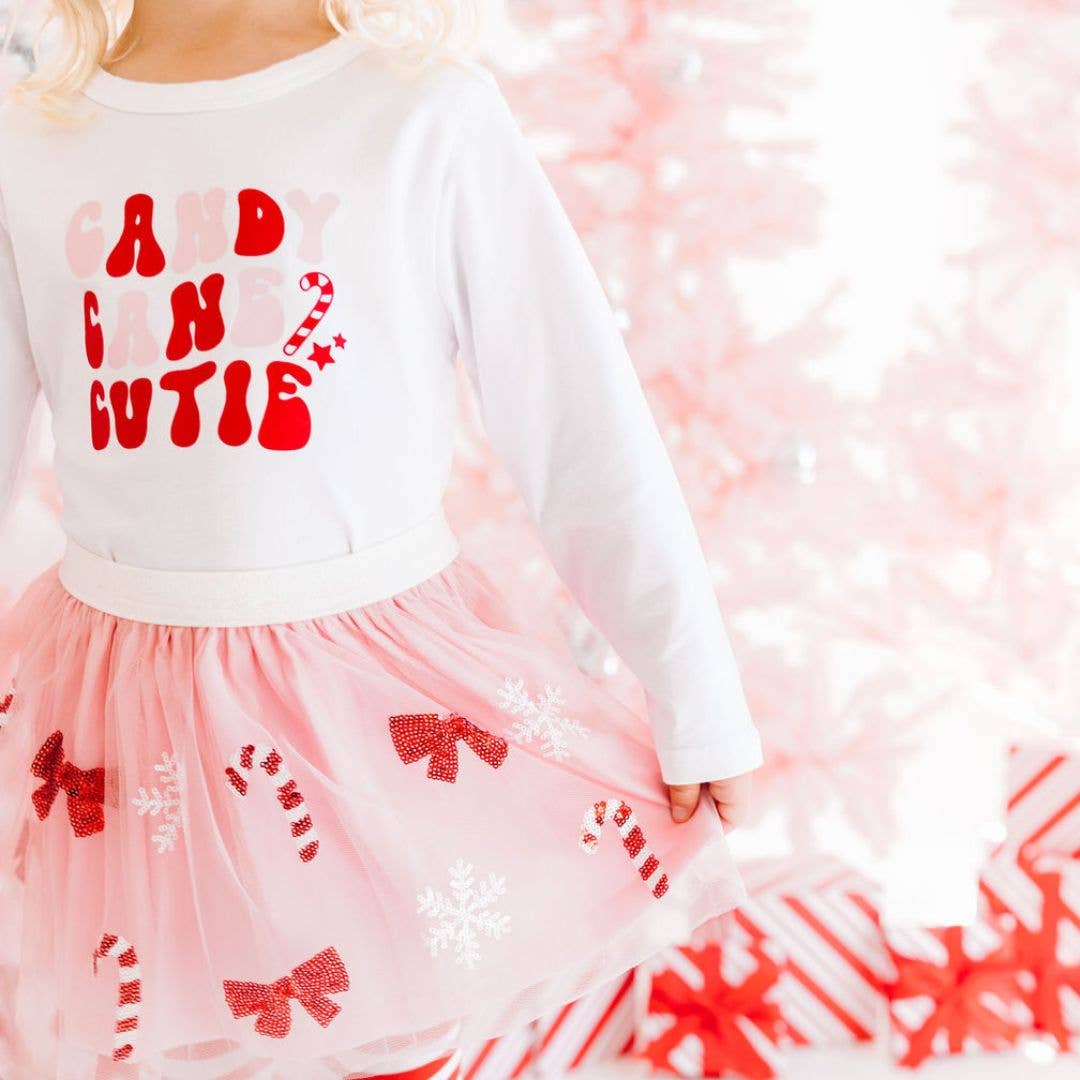 Candy Cane Cutie Sequin Christmas Tutu TutuSweet WinkTAYLOR + MAX