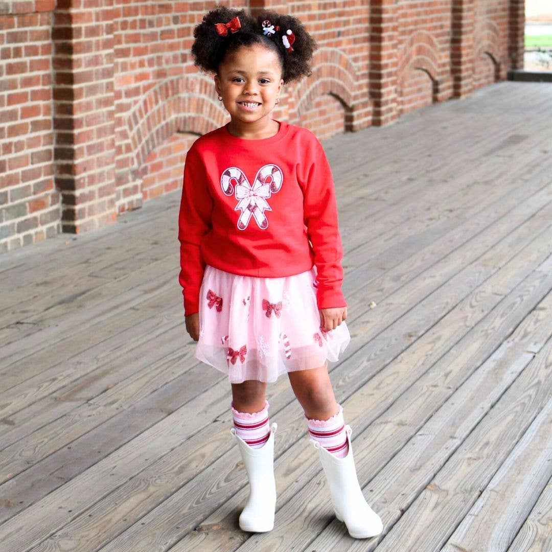 Candy Cane Cutie Sequin Christmas Tutu TutuSweet WinkTAYLOR + MAX