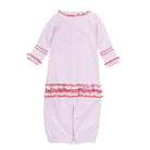 Candy Cane Lane Embroidered Ruffle Converter: Preemie Magnolia BabyTAYLOR + MAX