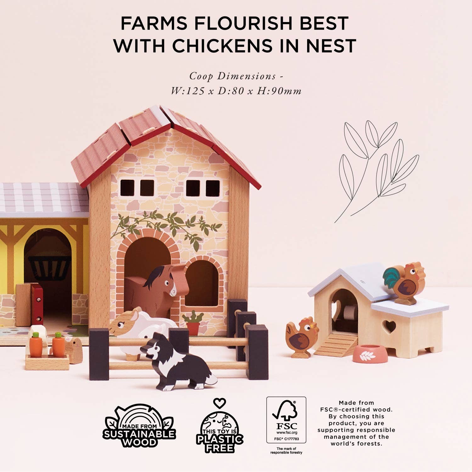 Chicken Coop Playset Le Toy Van, Inc.