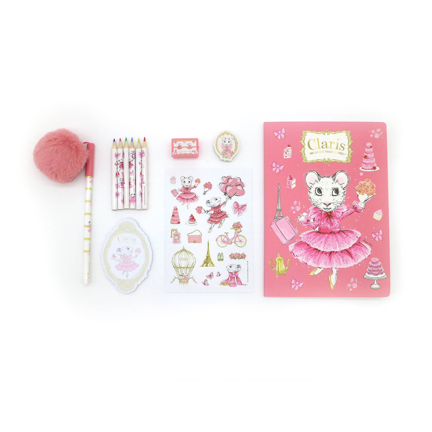 Claris The Mouse - Magnificent Mess Stationery Set stationaryClaris the chicest mouseTAYLOR + MAX