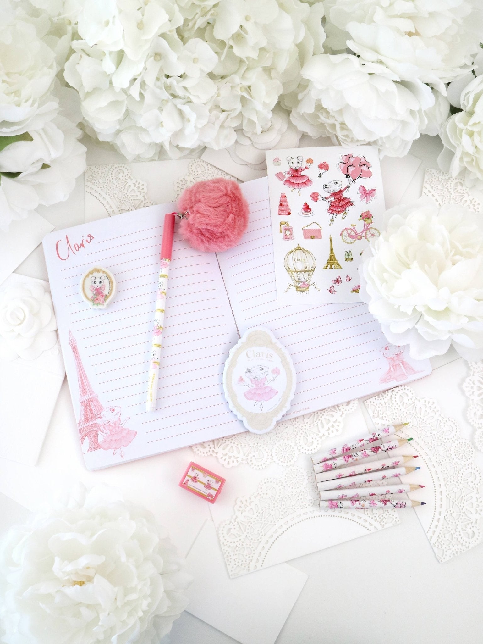 Claris The Mouse - Magnificent Mess Stationery Set stationaryClaris the chicest mouseTAYLOR + MAX