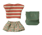 Clothes and bag, Big sister mouse - Green DollsMailegTAYLOR + MAX