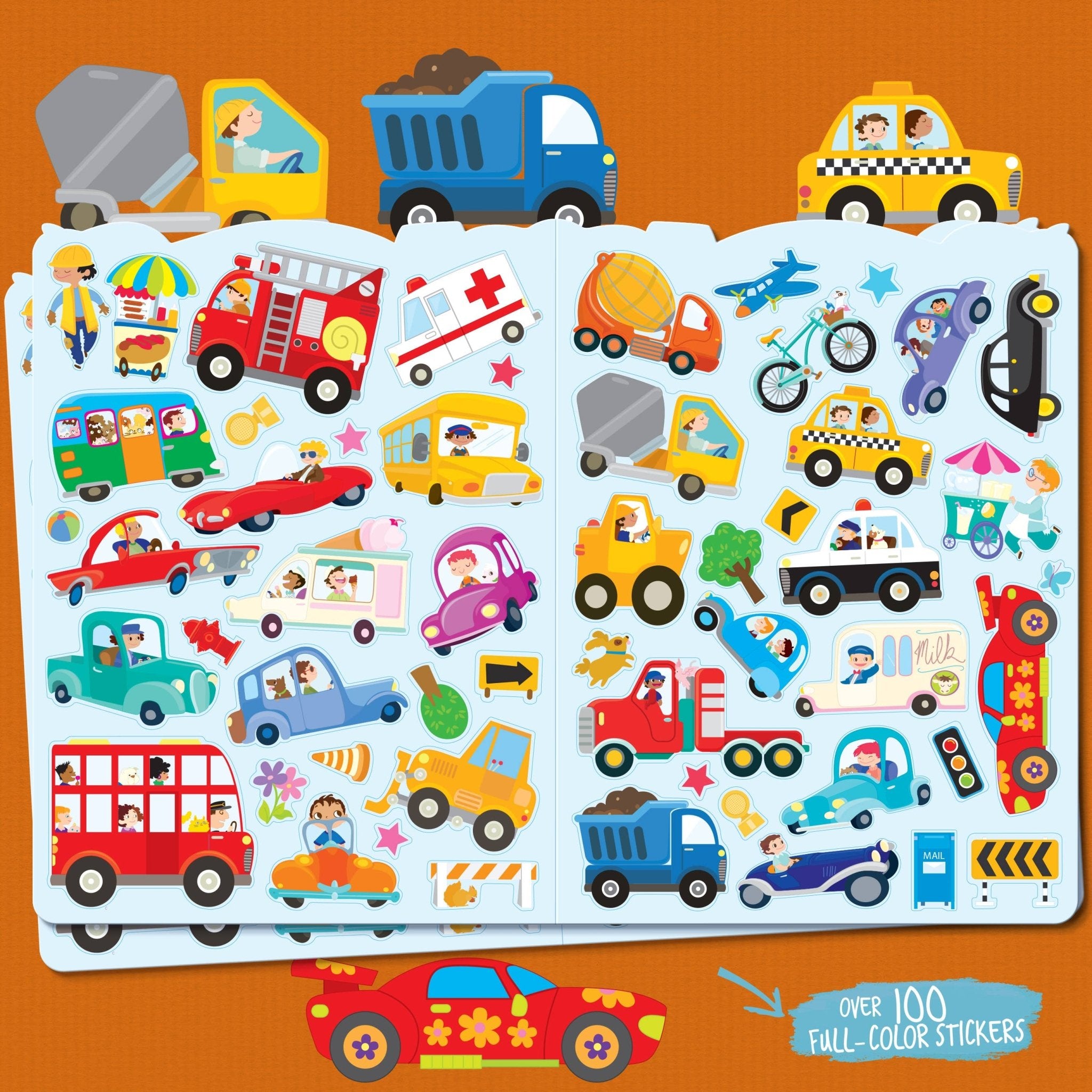 Crazy Car Town Activity & Coloring Gift Pack for Kids Coloring Books & Drawing ToysThe Piggy StoryTAYLOR + MAX