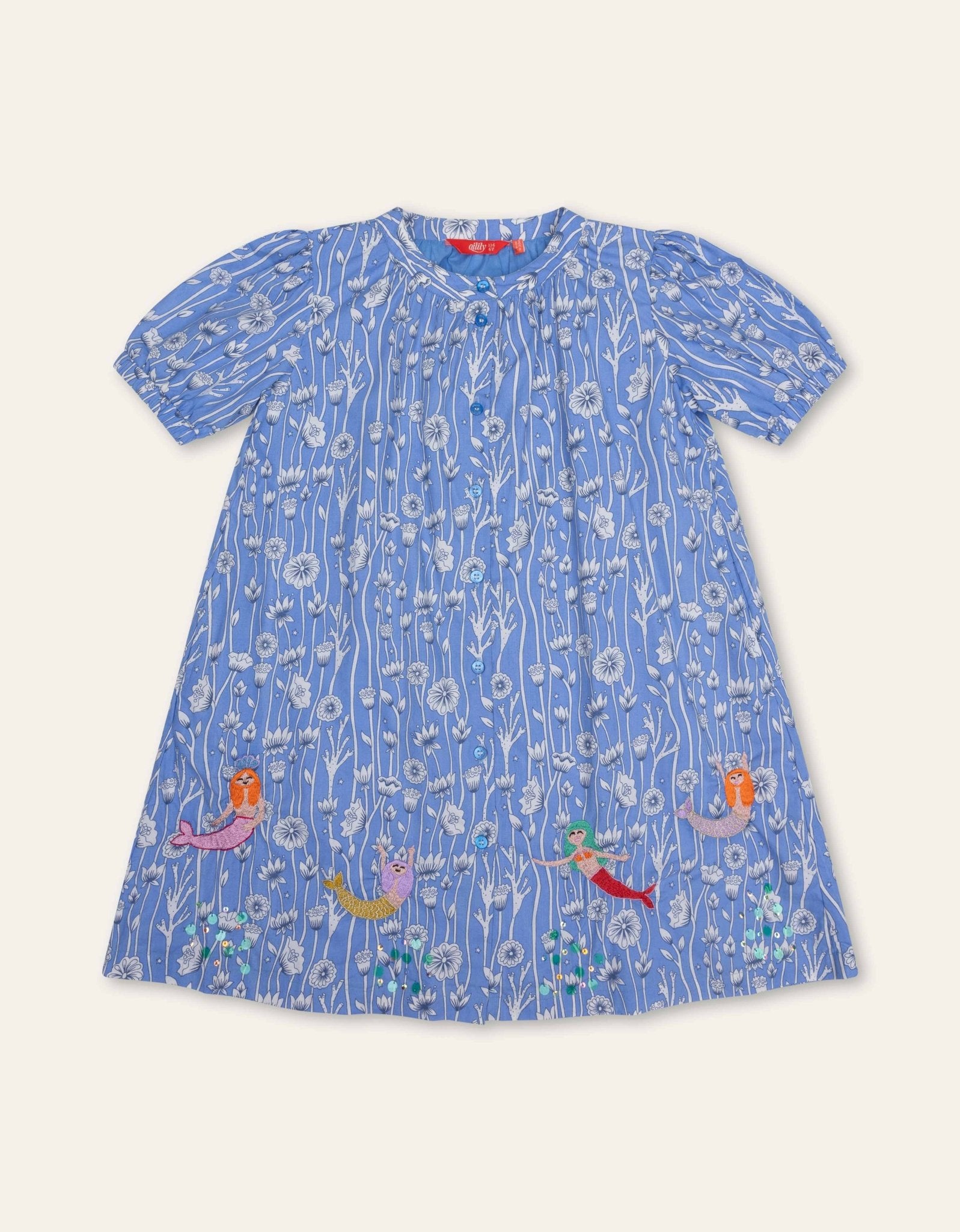 Disona Dress w Allover Dandelions Girl DressOililyTAYLOR + MAX