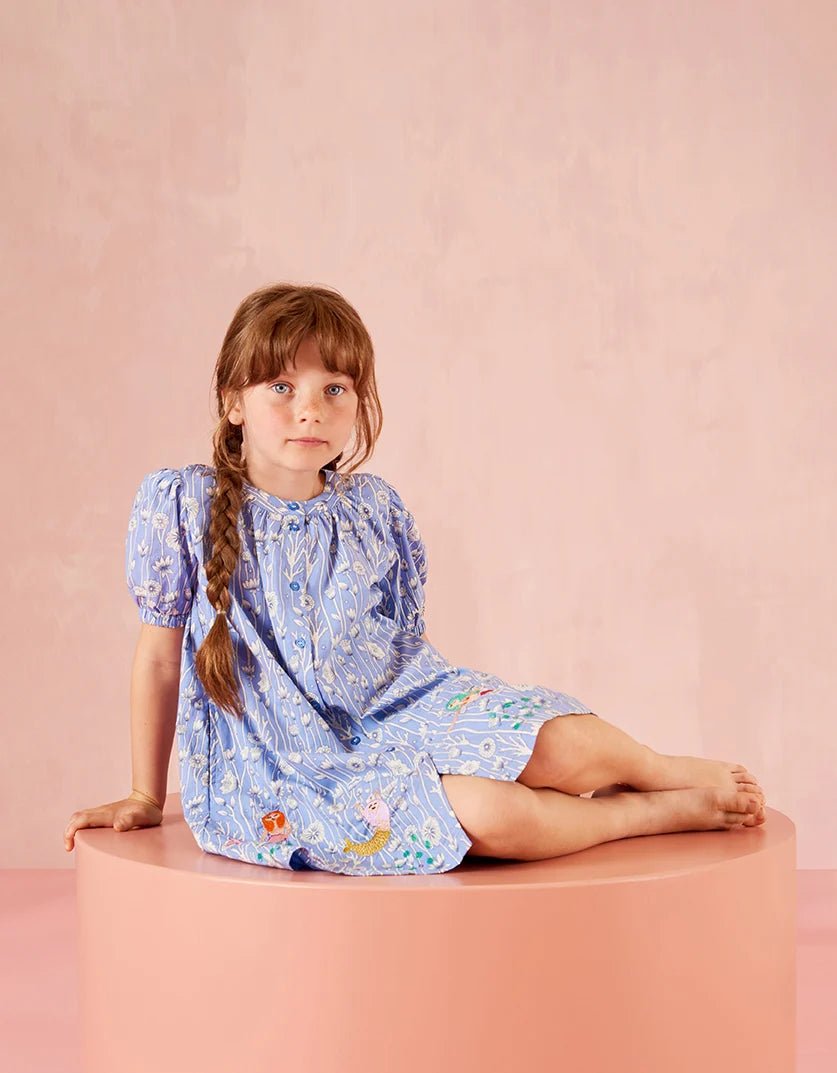 Disona Dress w Allover Dandelions Girl DressOililyTAYLOR + MAX