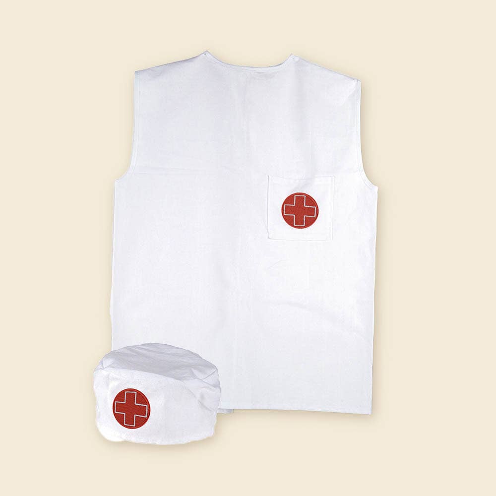 Doctor's Apron and Hat Set Egmont