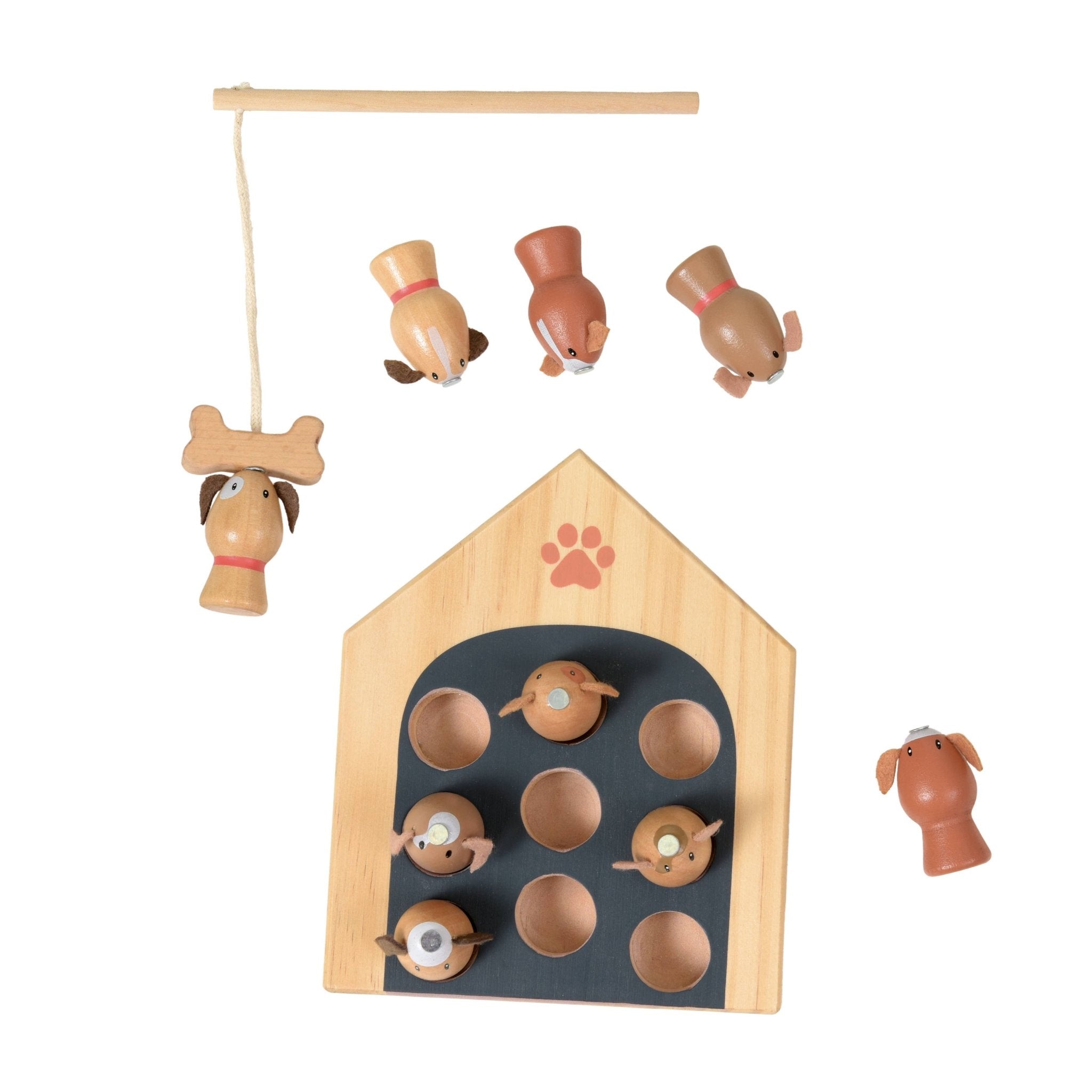 Fishing Dogs Wooden & Pegged PuzzlesEgmontTAYLOR + MAX