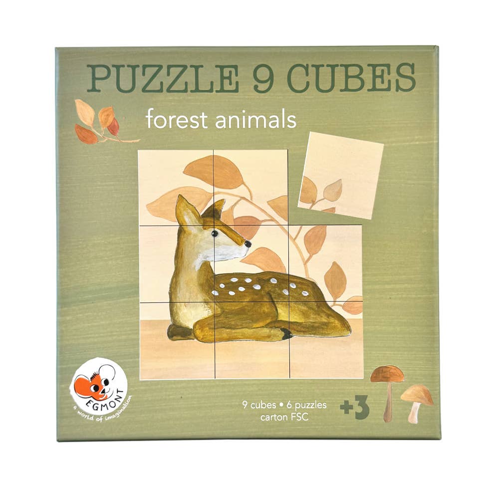 Forest Puzzle Cube Wooden BlocksEgmontTAYLOR + MAX