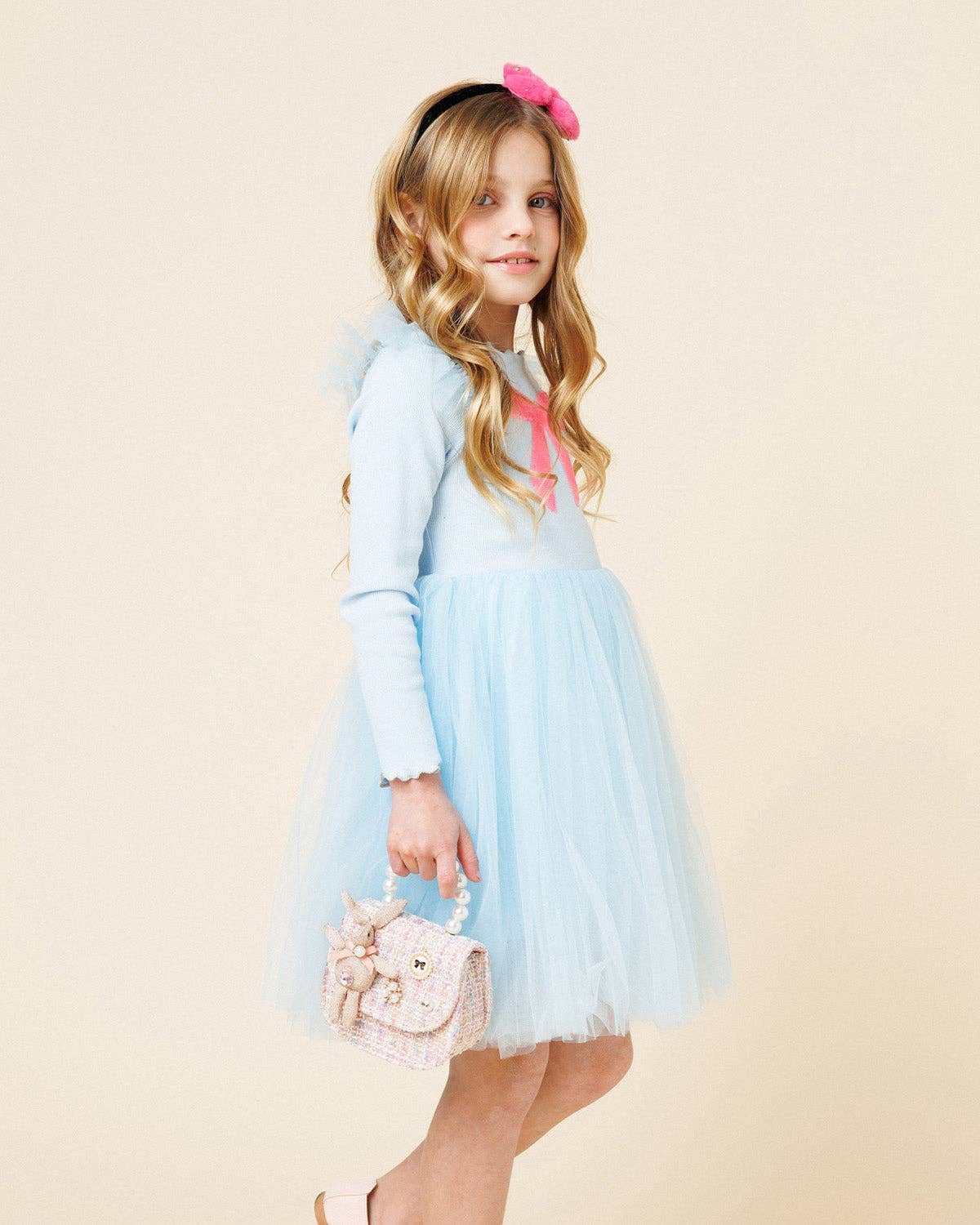 Frill Bow Tutu Dress DressPetite HaileyTAYLOR + MAX