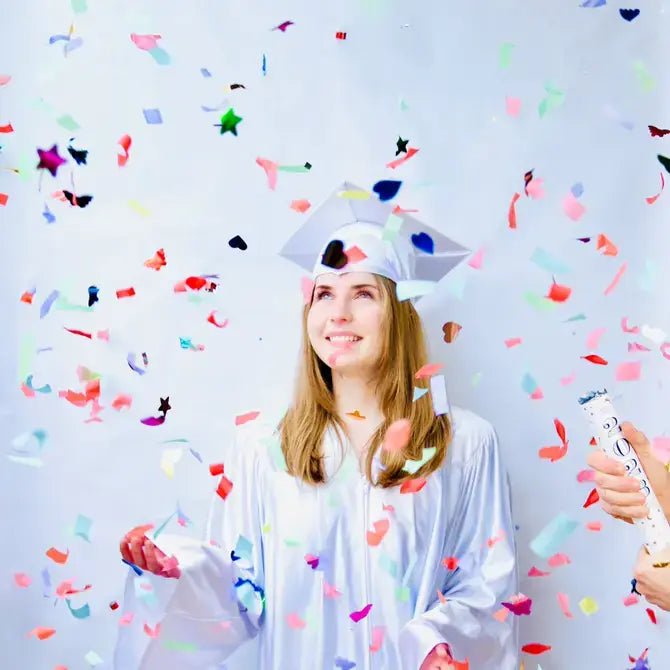 Grande 12" Confetti Fountain - Assorted Colors TOPS MalibuTAYLOR + MAX
