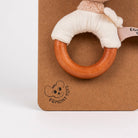 Leonie Giraffe Wood Rattle Baby RattleEgmontTAYLOR + MAX