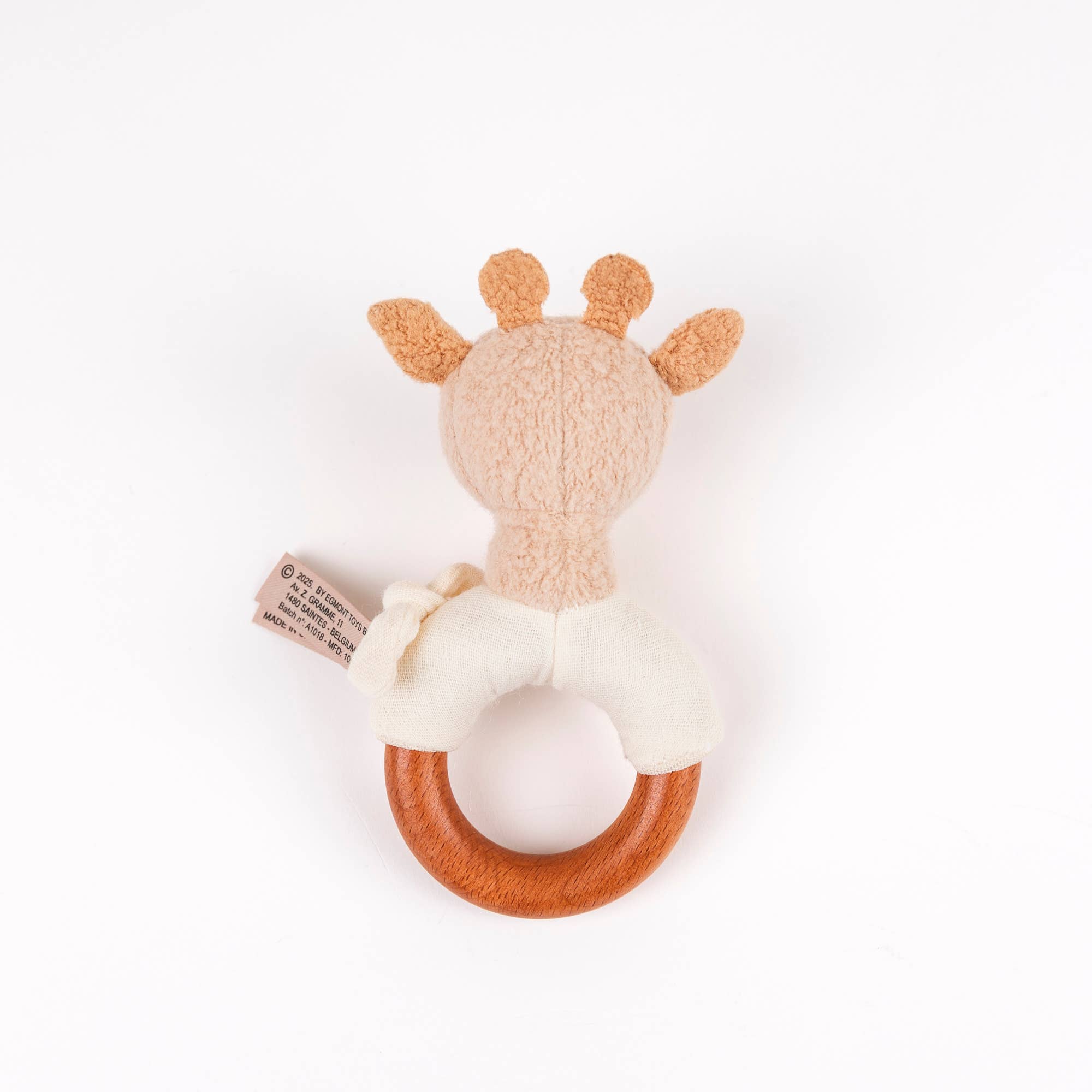 Leonie Giraffe Wood Rattle Baby RattleEgmontTAYLOR + MAX