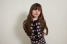Lison Cardigan in Navy Flowers GirlsHello SimoneTAYLOR + MAX