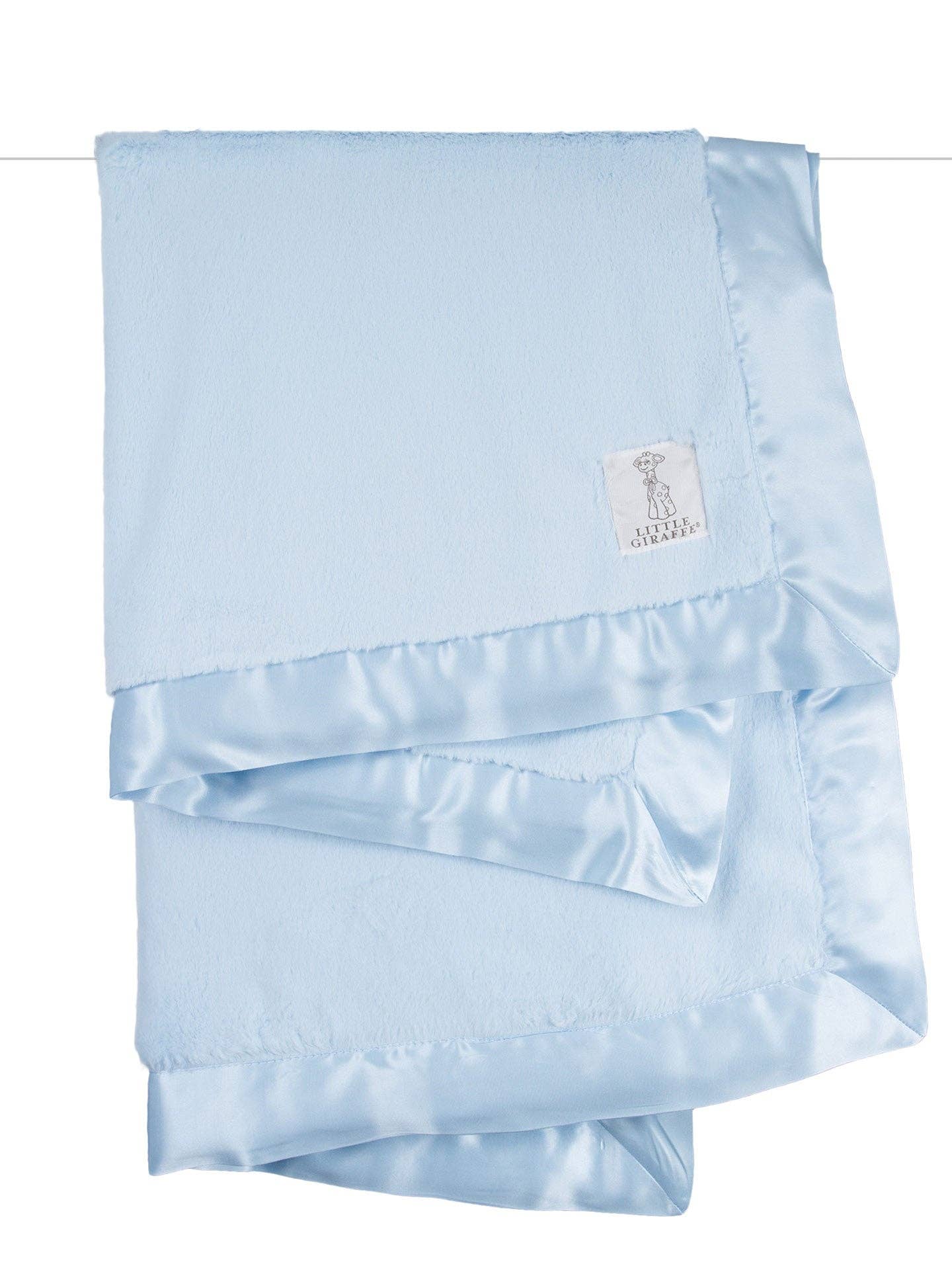Luxe™ Baby Blanket | Blue BlanketLittle GiraffeTAYLOR + MAX