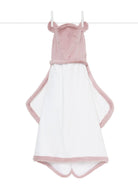 Luxe™ Baby Towel: Dusty Pink Little GiraffeTAYLOR + MAX