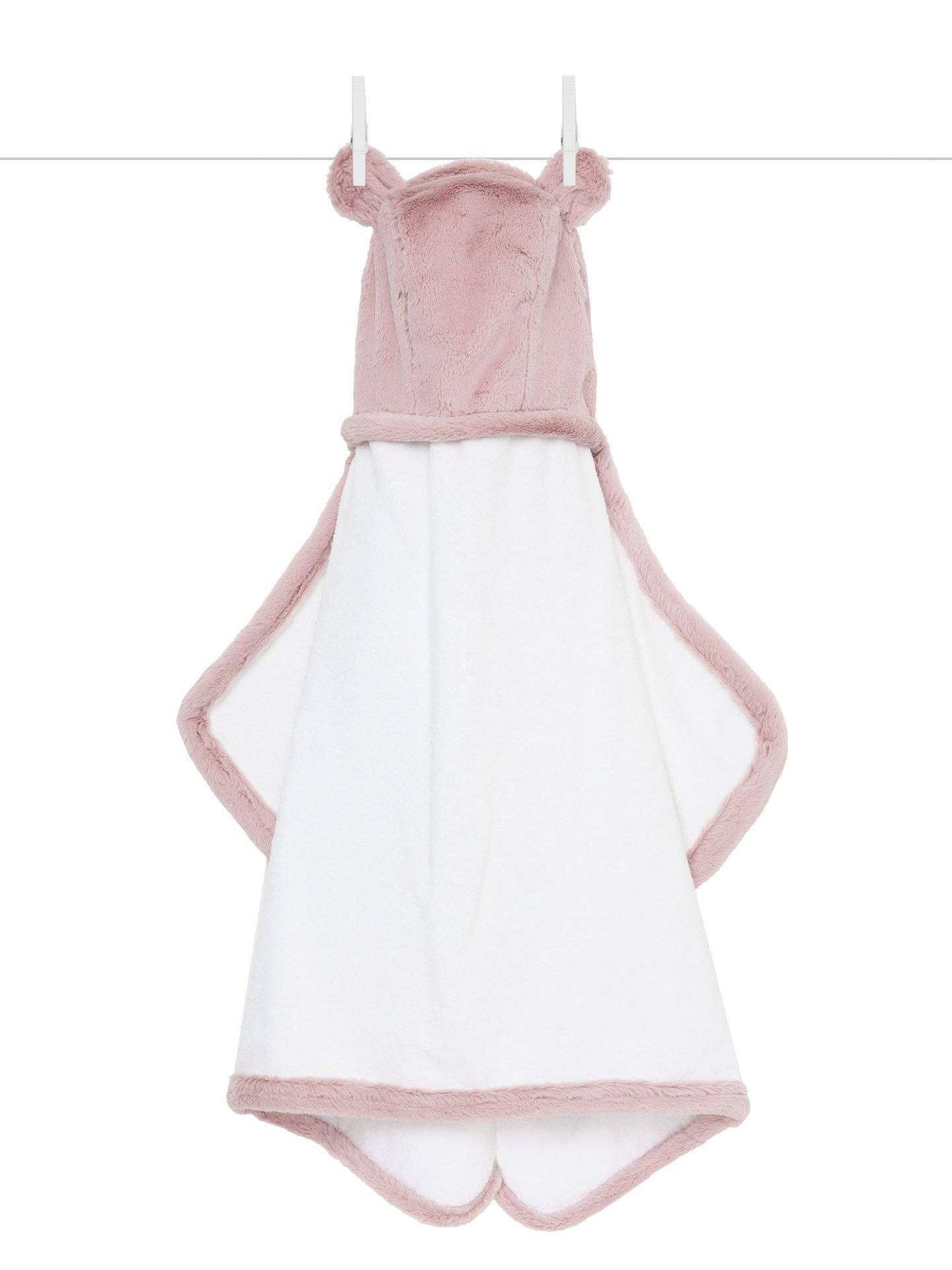 Luxe™ Baby Towel | Pink Little GiraffeTAYLOR + MAX