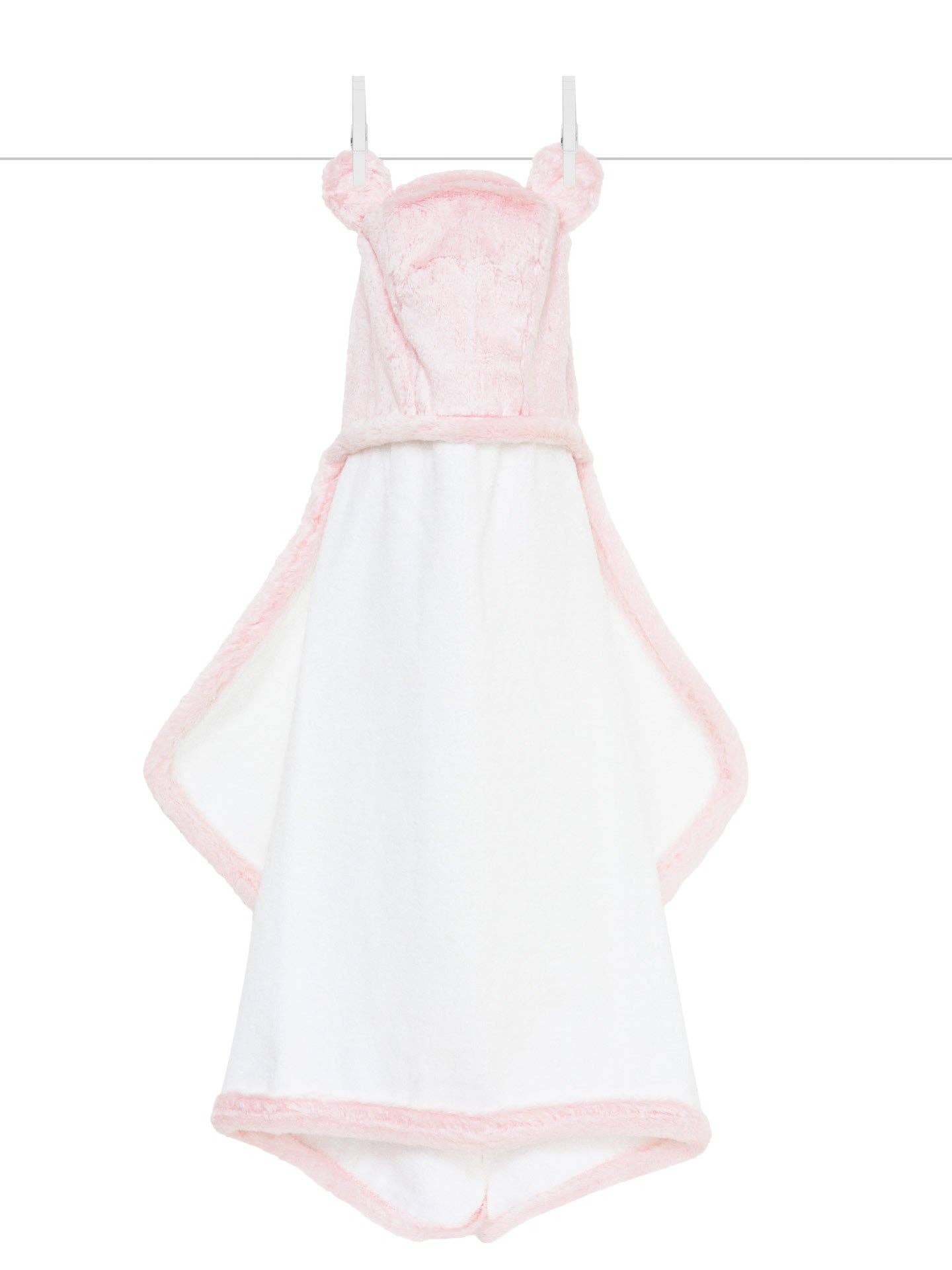 Luxe™ Baby Towel | Pink Little GiraffeTAYLOR + MAX