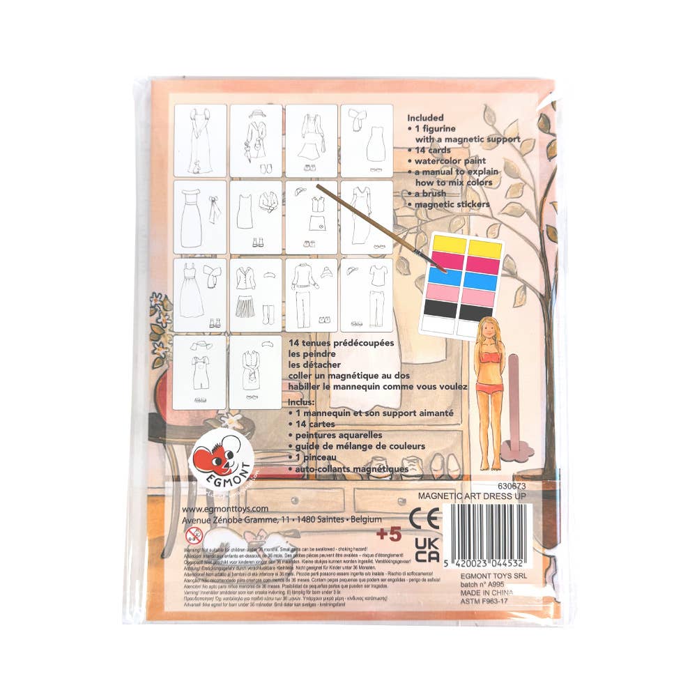 Magnetic Art Dress - Up PuzzleEgmontTAYLOR + MAX