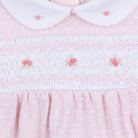 Mia's Classics Smocked Footie - Pink: Preemie Magnolia BabyTAYLOR + MAX