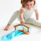 Mini Enchanted Playsilks - 100% Silk Natural, Waldorf Toys: Sea Activity ToysSarah’s SilksTAYLOR + MAX