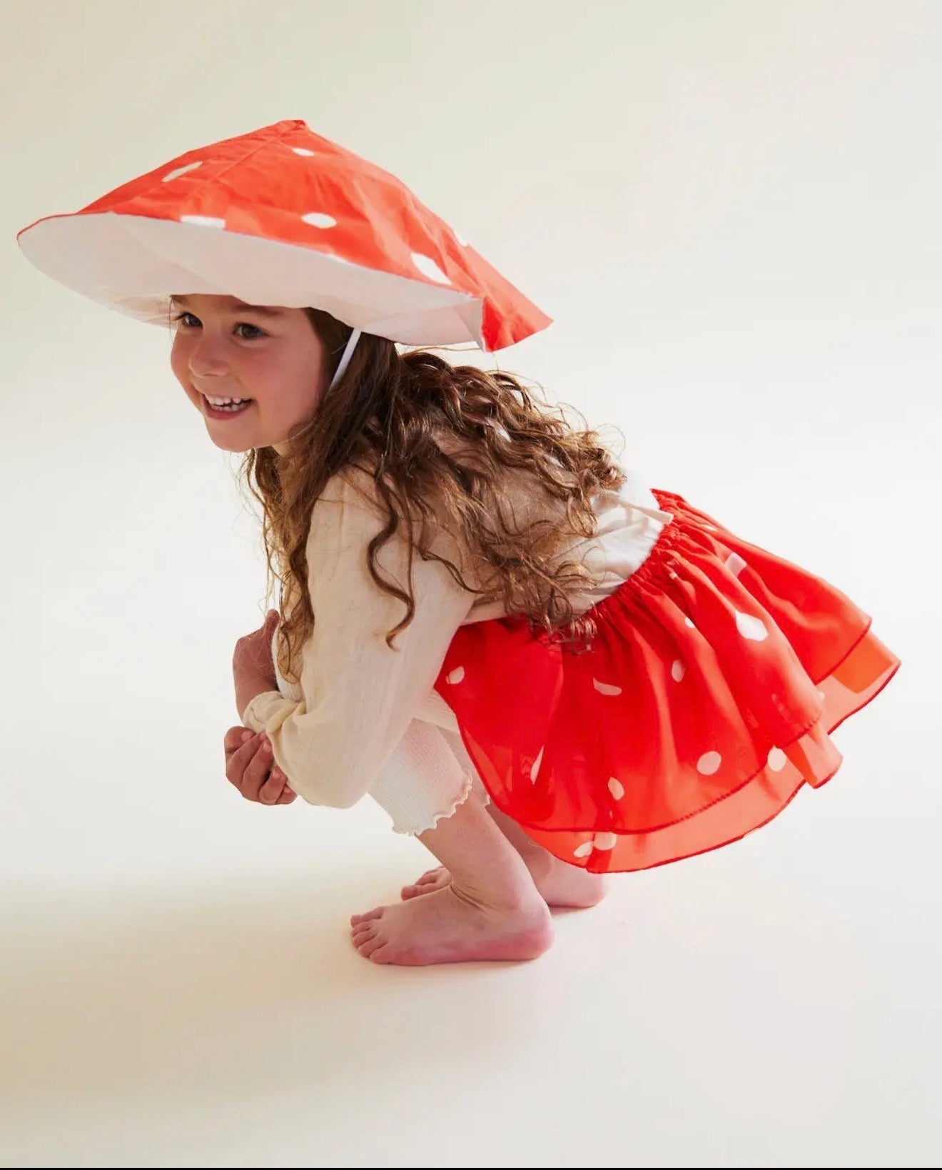 Mulberry Silk Mushroom Tutu + Hat Set Sarah’s SilksTAYLOR + MAX