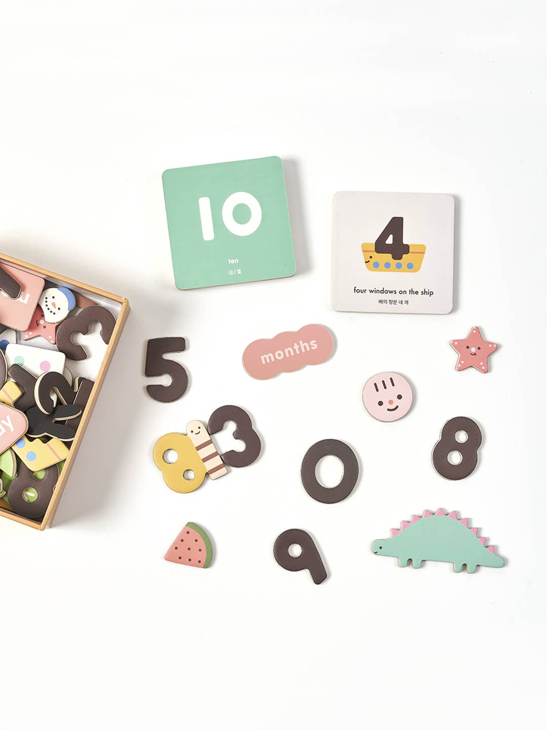 Oioiooi Magnetic Number Play Set Activity ToysLiving Refinery