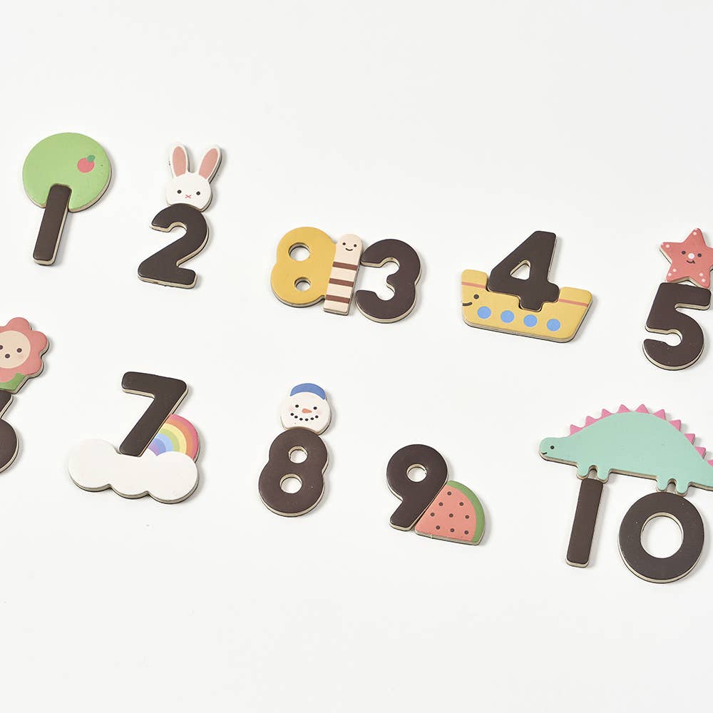Oioiooi Magnetic Number Play Set Activity ToysLiving Refinery