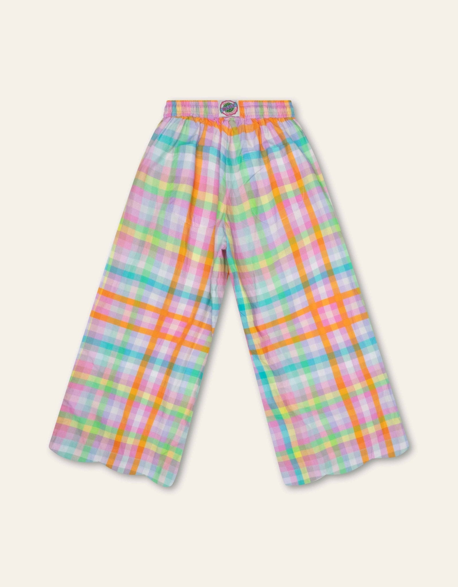 Palazzo Girls Plaid Paints Girls bottomOililyTAYLOR + MAX