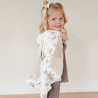 Peter Rabbit™ Bamboo Rayon Muslin/Lush Mini Blanket | Girl SaranoniTAYLOR + MAX