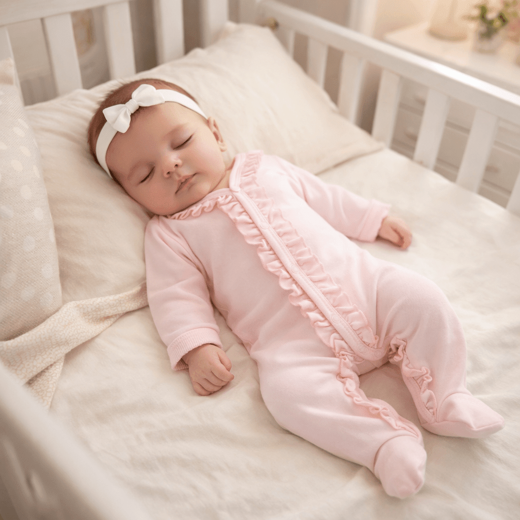 Pink Footie – Baby Girl Sleepwear: Newborn Magnolia BabyTAYLOR + MAX