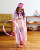Pink & Purple Silk & Wood Streamer - Wand for Pretend Play Activity ToysSarah’s SilksTAYLOR + MAX