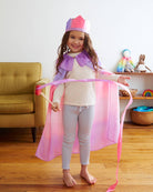 Pink & Purple Silk & Wood Streamer - Wand for Pretend Play Activity ToysSarah’s SilksTAYLOR + MAX