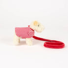 Plush Eliot with Leash and Coat in a Basket Egmont