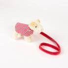 Plush Eliot with Leash and Coat in a Basket Egmont