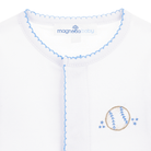 Precious Lil' Sluggers Footie - Light Blue: Preemie Magnolia BabyTAYLOR + MAX