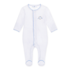 Precious Lil' Sluggers Footie - Light Blue: Preemie Magnolia BabyTAYLOR + MAX