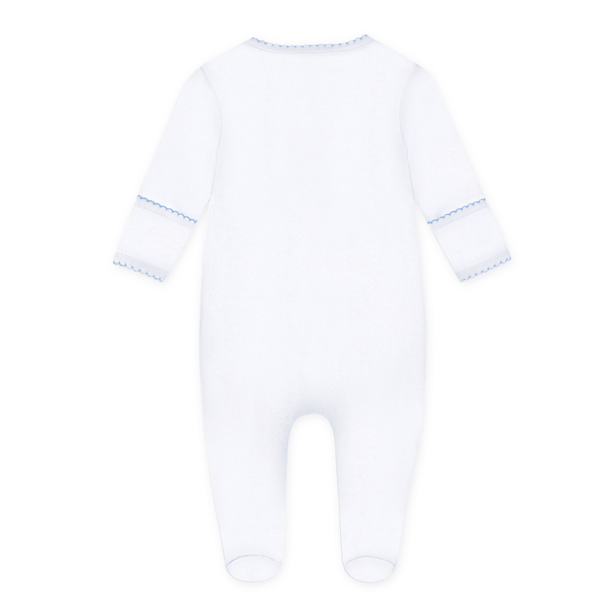 Precious Lil' Sluggers Footie - Light Blue: Preemie Magnolia BabyTAYLOR + MAX
