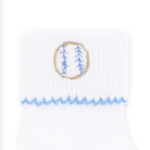 Precious Lil' Sluggers Socks - Light Blue: Newborn Magnolia BabyTAYLOR + MAX