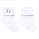Precious Lil' Sluggers Socks - Light Blue: Newborn Magnolia BabyTAYLOR + MAX